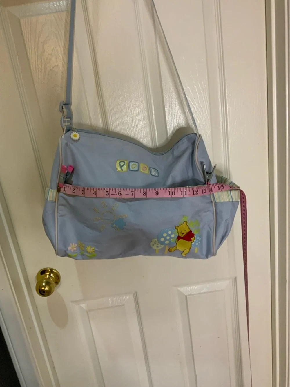 Vintage rare Winnie the Pooh diaper/ duffel bag - Picture 8 of 13